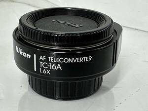 Nikon　ニコン　レンズ　AF TELECONVERTER TC-16A 1.6X テレコンバーター　　現状品