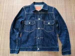 【美品】DELUXEWARE デラックスウエア DX402XX 2ndタイプ DENIM JACKET (検 ウエアハウス シュガーケーン リアルマッコイ TCBジーンズ