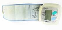 ◆(TD) 血圧計 動作確認済み エー・アンド・デイ UB-328 ケース付き A&D 医療用具 ヘルスケア用品 手首式 健康器具 測定器 家電_画像8