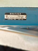 BROTHER ブラザー 扇風機 F35-121 NONSTEP350 昭和 レトロ 通電確認済み 中古現状品 ジャンク_画像6