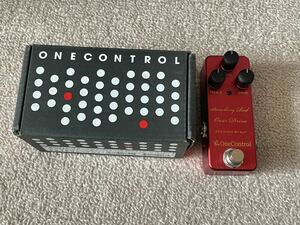 ★one control strawberry red over drive エフェクター ワンコントロール ストロベリーレッド★