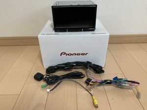 中古 carrozzeria AVIC-RZ711-D バックカメラ セット 地デジ SD メモリーナビ Bluetooth フルセグ DVD 楽ナビ カロッツエリア パイオニア