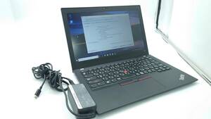 Lenovo ThinkPad A285 20MXS0M700 12.5型 Ryzen 5 PRO 2500U w/Radeon Vega Mobile Gfx 2.0GHz メモリ8GB SSD128GB カメラ Wi-Fi 動作品