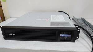 APC SMT1500RMJ2U APC Smart-UPS 1500VA LCD RM 2U 100V 無停電電源装置 通電確認