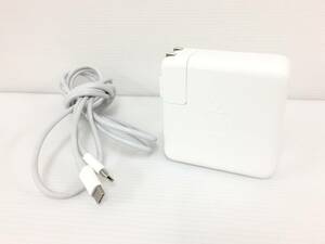 〇Apple 純正 61W USB-C Power Adapter A1947 ACアダプター 動作品