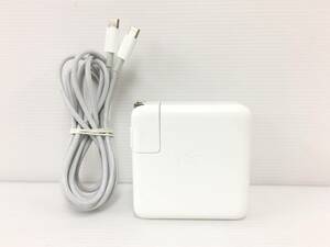 〇Apple 純正 61W USB-C Power Adapter 電源アダプタ A1718 動作品