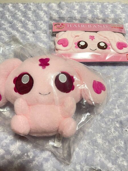 【本日限定価格!】プリキュア 一番くじ ぬいぐるみ ヘアバンド ミップル