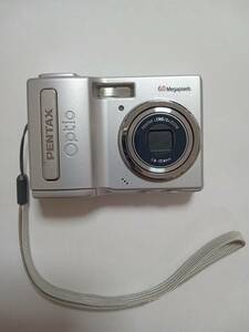 ★【中古品、送料込み】 コンパクトデジタルカメラ ペンタックス Pentax Optio M10 乾電池式（単3×2）＋おまけ（市販ケース）