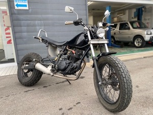 大阪1120KS02♪YAMAHA ヤマハ TW200 DG07J 200ｃｃ 2260km 書類なし スーパートラップ ロングスイングアーム カスタム 売切り!