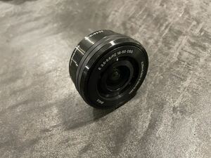 [ジャンク品]SONY デジタル一眼カメラ“α”[Eマウント]用レンズ E PZ 16-50mm F3.5-5.6 OSS SELP1650