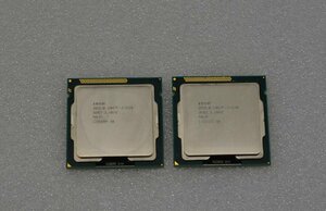 CPU Intel Core i3- 2100 SR05C とCORE i3-2120　SR05Yの 中古品　2個セット　　（437）