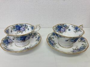 ★ロイヤルアルバート Royal Albert ムーンライトローズ カップ＆ソーサー ペア 洋食器★