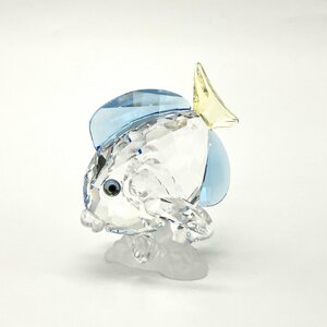 SWAROVSKI スワロフスキー クロハギ Color Blue Tang Fish 886180 熱帯魚 サカナ 魚 クリスタル 小物 置物