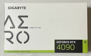 【新品未使用】GIGABYTE GV-N4090AERO GeForce RTX 4090 AERO OC 24G