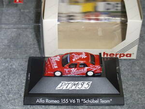 1/87 TV SPIELFILM アルファロメオ 155 V6 TI 11号車 ダナー DTM 1995 ALFA ROMEO DANNER