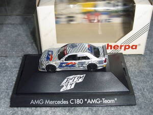 1/87 D2 メルセデス C180 Cクラス ルトビク 7号 銀 DTM 1994 ベンツ Ludwig MERCEDES BENZ HERPA ヘルパ 