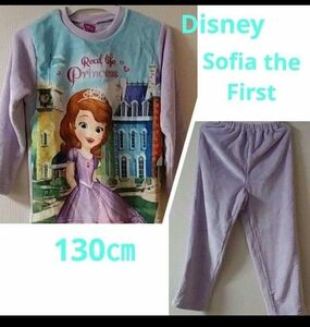 Disney 小さなプリンセス ソフィア モコモコ パジャマ 130cm