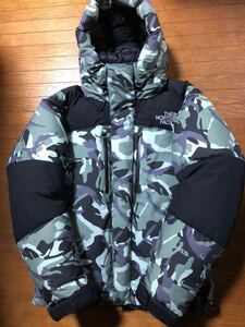 THE NORTH FACE ノースフェイス バルトロライトジャケット迷彩 ノベルティー　ND91951 Lサイズ 美品　付属品あり