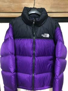 THE NORTH FACE ノースフェイス　USモデル　ヌプシダウンジャケット　1996 美品　パープル　