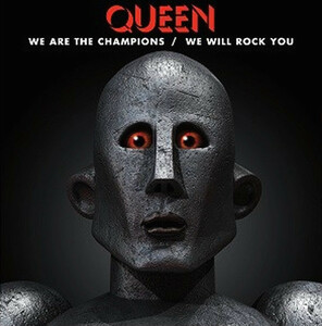 即決♪USA盤♪人気盤♪QUEEN(12インチ盤) WE ARE THE CHAMPIONS/WE WILL ROCK YOU【レコード・ストア・ディ】