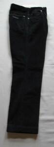 DAM YANKEE jeans dam yan key cotton corduroy black 32 -inch strut thick cloth .. futoshi eyes man and woman use Hong Kong made 