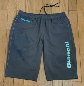 定価12,100円　ビアンキ　Bianchi　ショートパンツ　JP191S1602　グレー　チャコール　メンズM