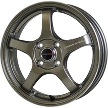 ★軽量★16inch 6J+45 4H100 新品 人気 クロススピードCR5 ホイール1台分 タイヤset可能 ROCKY RAIZE TANK ROOMY THOR MAZDA2 ブラック_画像7