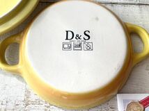 未使用 ■ D&S ディー&エス　ミニパエリアパン 2個セット オーブン 電子レンジ 食器洗浄機 冷蔵庫対応_画像7