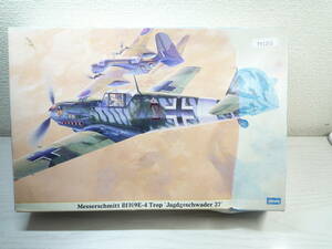 TY1293　HASEGAWA　プラモデル　1/32 メッサーシュミット Bf109E-4 Trop ‘第27戦闘航空団’ [08136]