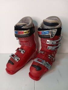 ☆ 中古品 ☆ SALOMON スキーブーツ サロモン スキーブーツ COURSE100 25.5cm 中古