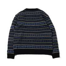 【2023SS】THE NORTH FACE PURPLE LAVEL ザ・ノースフェイス・パー NT6300N GORE-TEX INFINIUM Fair Isle Sweater フェアアイル セーター_画像2