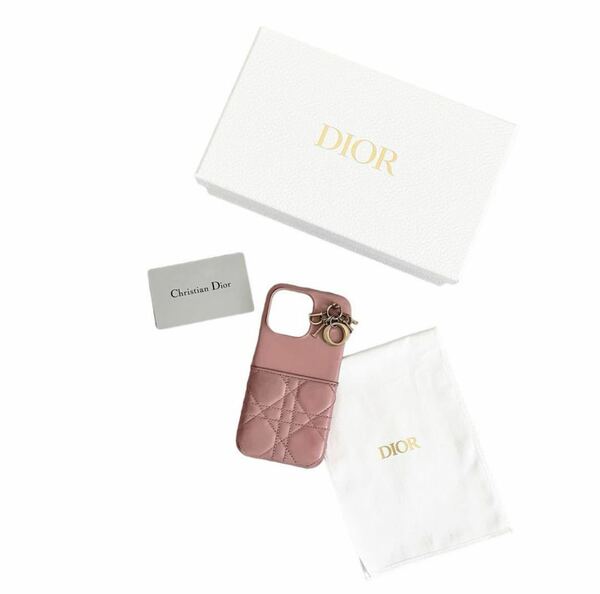 早い者勝ち Christian Dior ディオール カナージュ iPhone13proケース ピンク