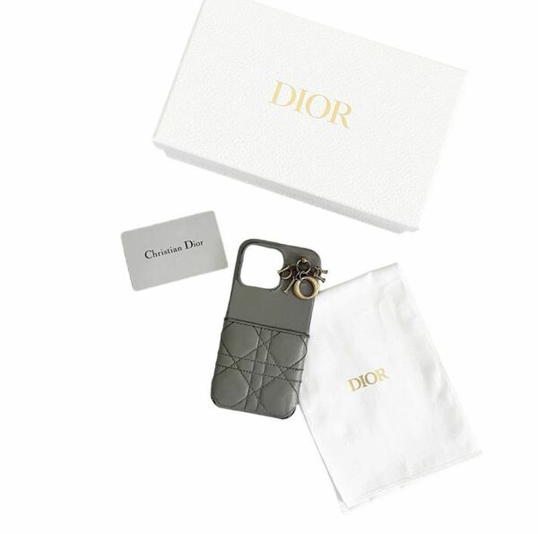 早い者勝ち Christian Dior ディオール iPhone13proケース グレー