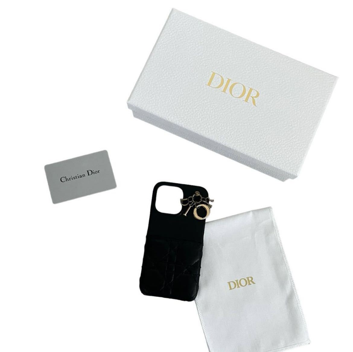 早い者勝ち Dior ディオール iPhone13proケース ブラック 黒-