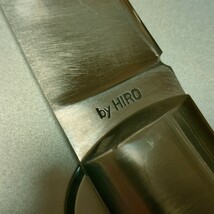 売切◆格安スタート◆折りたたみナイフ　HIRO KNIVES　 全長約23cm 刃渡り約9cm_画像3