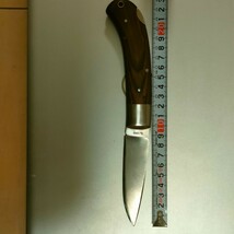 売切◆格安スタート◆折りたたみナイフ　HIRO KNIVES　 全長約23cm 刃渡り約9cm_画像10