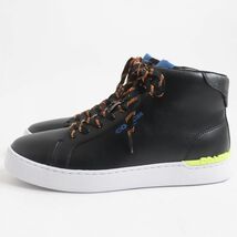 【ドンドン見直し】未使用品●COACH コーチ CLIP LEATHER HIGHTOP C6029 シグネチャー レザーハイカットスニーカー 8D（25.5cm） メンズ_画像4