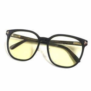 良品▼TOM FORD トムフォード TF801-K 01E ラウンド サングラス/アイウェア ブラック×ゴールド 59□17 145 伊製 箱・ケース・クロス付き