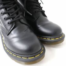 【ドンドン見直し】極美品☆Dr.Martens ドクターマーチン CLEMENCY クレメンシー 8ホール レースアップ レザー ブーツ 黒 UK3 レディース_画像7