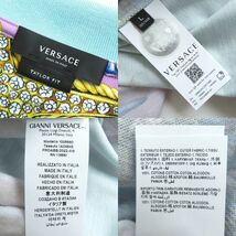 未使用品△2022年 VERSACE ヴェルサーチ TAYLOR FIT 1A04645 Tresor De La Mer プリント 半袖 ポロシャツ コットン100％ マルチカラー L_画像5