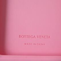 美品★BOTTEGAVENETA ボッテガ ヴェネタ ストラップ テックラバー Iphone14 Plus/14 Pro Max用 ケース シリコンカバー ピンク ショルダー_画像9