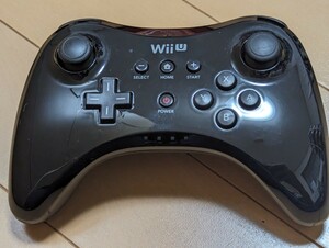 匿名配送　WiiU WUP-005 プロコントローラー　プロコン　ワイヤレス　クロ