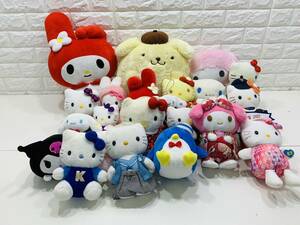 n25★140サイズいっぱい1円～★サンリオ Sanrio マイメロ クロミ キティ シナモロール グッズ ぬいぐるみ 雑貨 大量まとめてセット