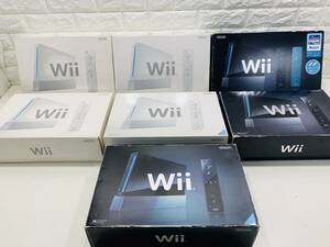 n54★約17.5㎏1円～★Wii 本体 箱付 リモコン ヌンチャク 周辺機器 任天堂 ニンテンドー NINTENDO 大量まとめてセット 動作未確認ジャンク