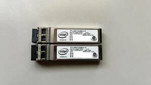 2個セット INTEL SFP+ FTLX8571D3BCV-IT FINISAR 850nm 10GBASE-SR SFP 10G