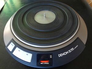 DENON ＤP-3000 ターンテーブル 純正マット、取説のコピー付き　動作確認・メンテナンス品