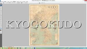 ★明治４０年(1907)★満韓全図★スキャニング画像データ★古地図ＣＤ★京極堂オリジナル★送料無料★