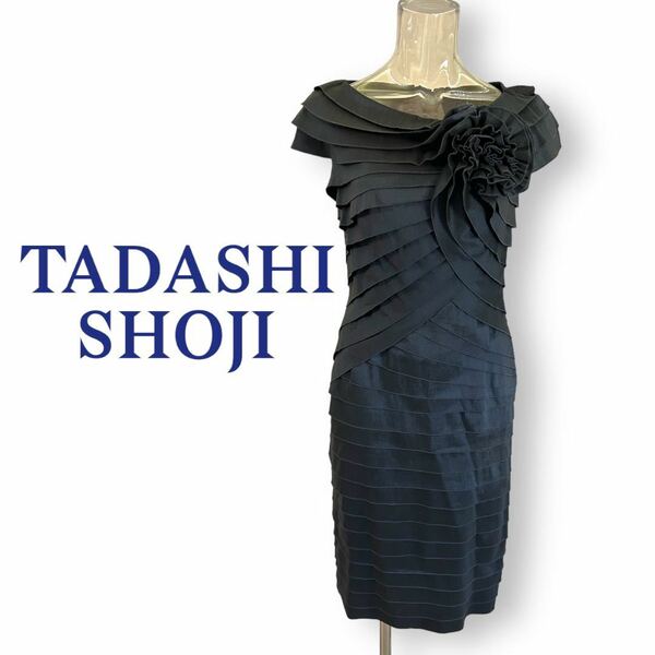 タダシショージ　清楚な美ライン ワンピース　TADASHI SHOJI