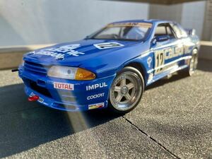 1/18 京商　ニッサン　カルソニック　スカイラインGT-R（R32）No.12　KYOSHO NISSAN Calsonic Skyline GT-R (R32) No.12