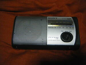 ●SONY ワイドFM対応 FM/AMコンパクトラジオ ICF-303●